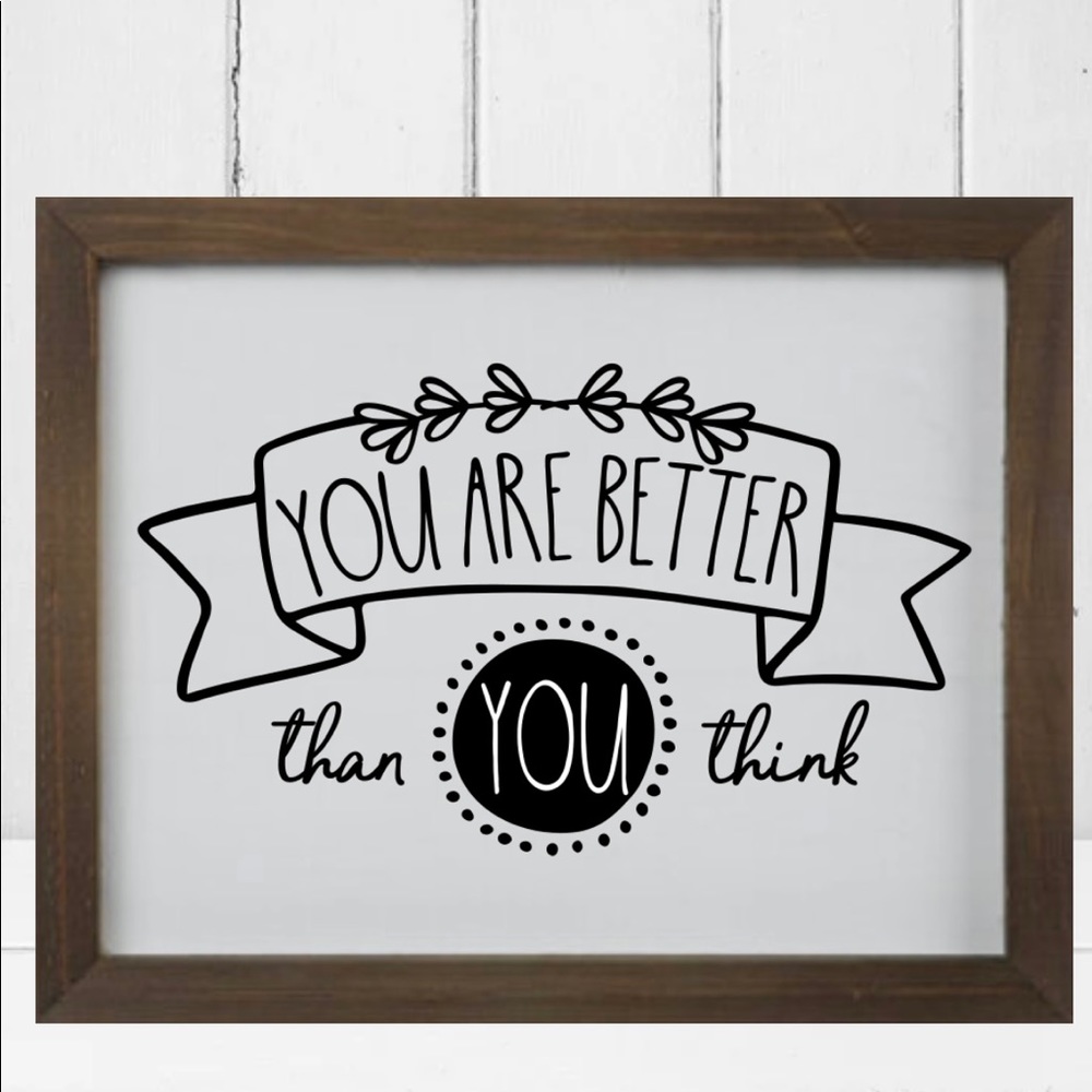Home decor sign